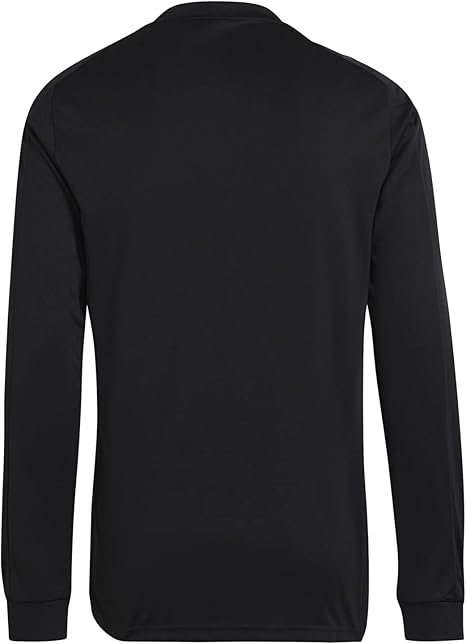 Black Long Sleeve Soccer Jersey – Clean Look, All-Season Comfort